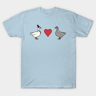 Geese in Love T-Shirt